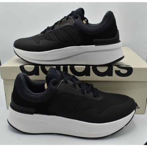 Adidas Mens Size 11.5 ZNCHILL LightMotion Black White Running Shoes Sneakers main image 9